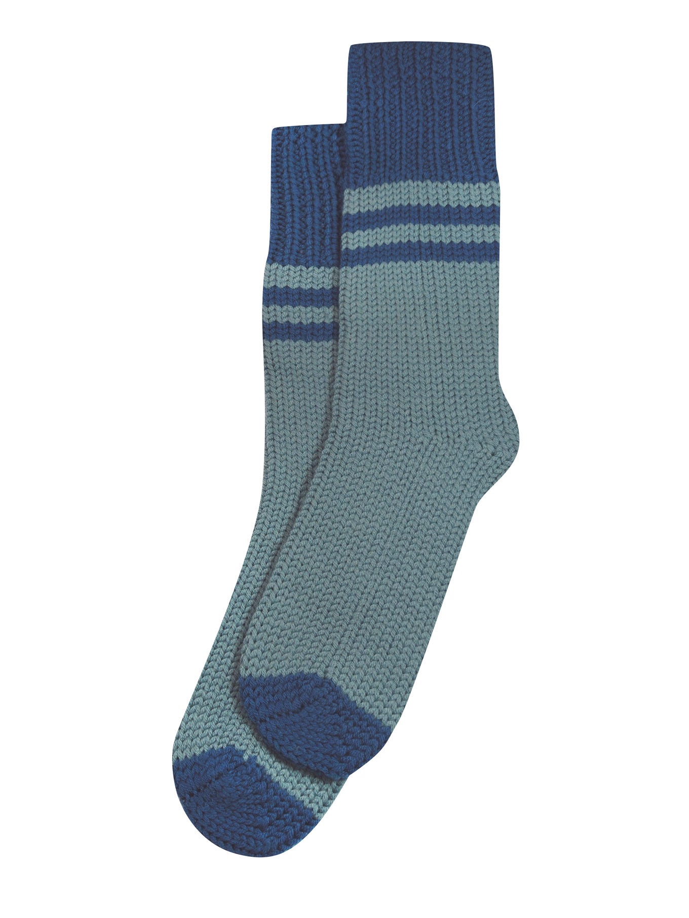 CABIN Merino Wool Socks Lead Blue
