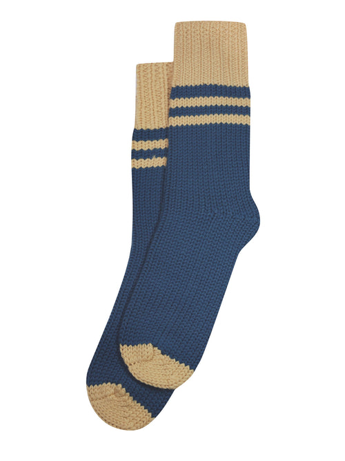 CABIN Merino Wool Socks Stellar Blue