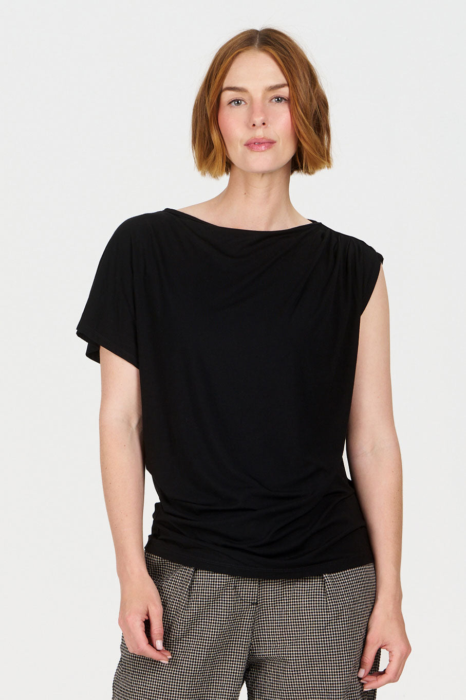 CATE Modal Top - Black