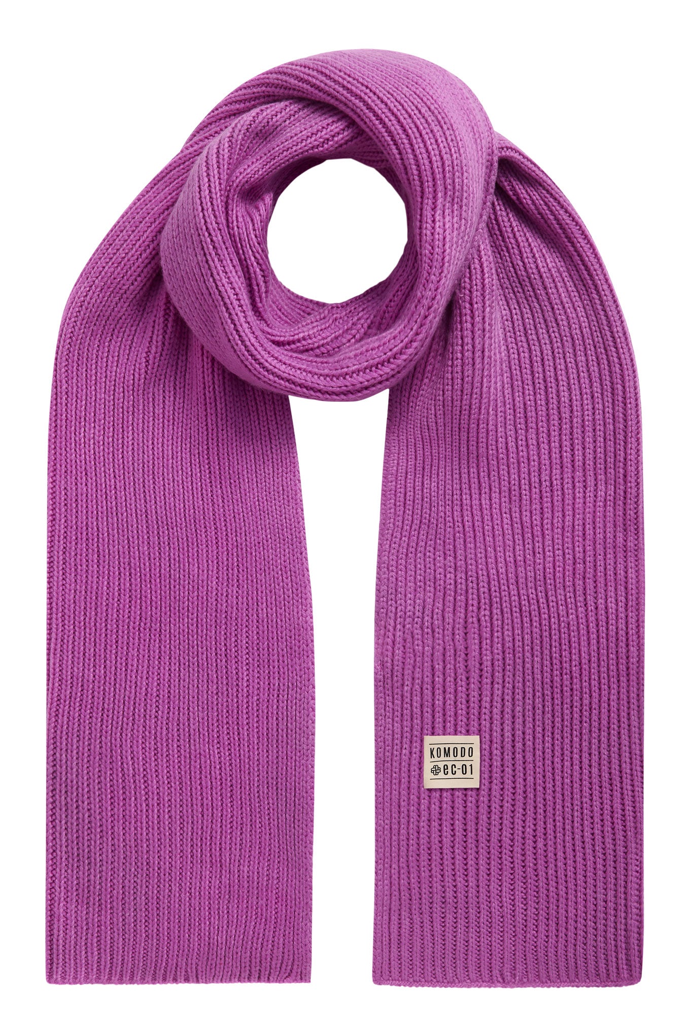 CHO - Fine Merino Scarf Fuchsia