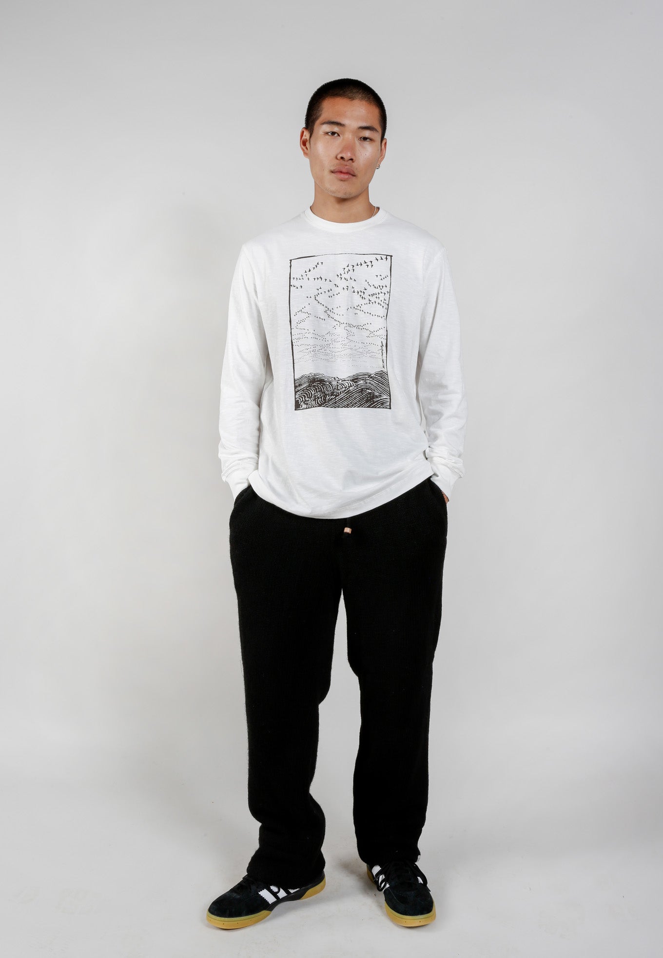 MIGRATION - GOTS Organic Cotton Tee White