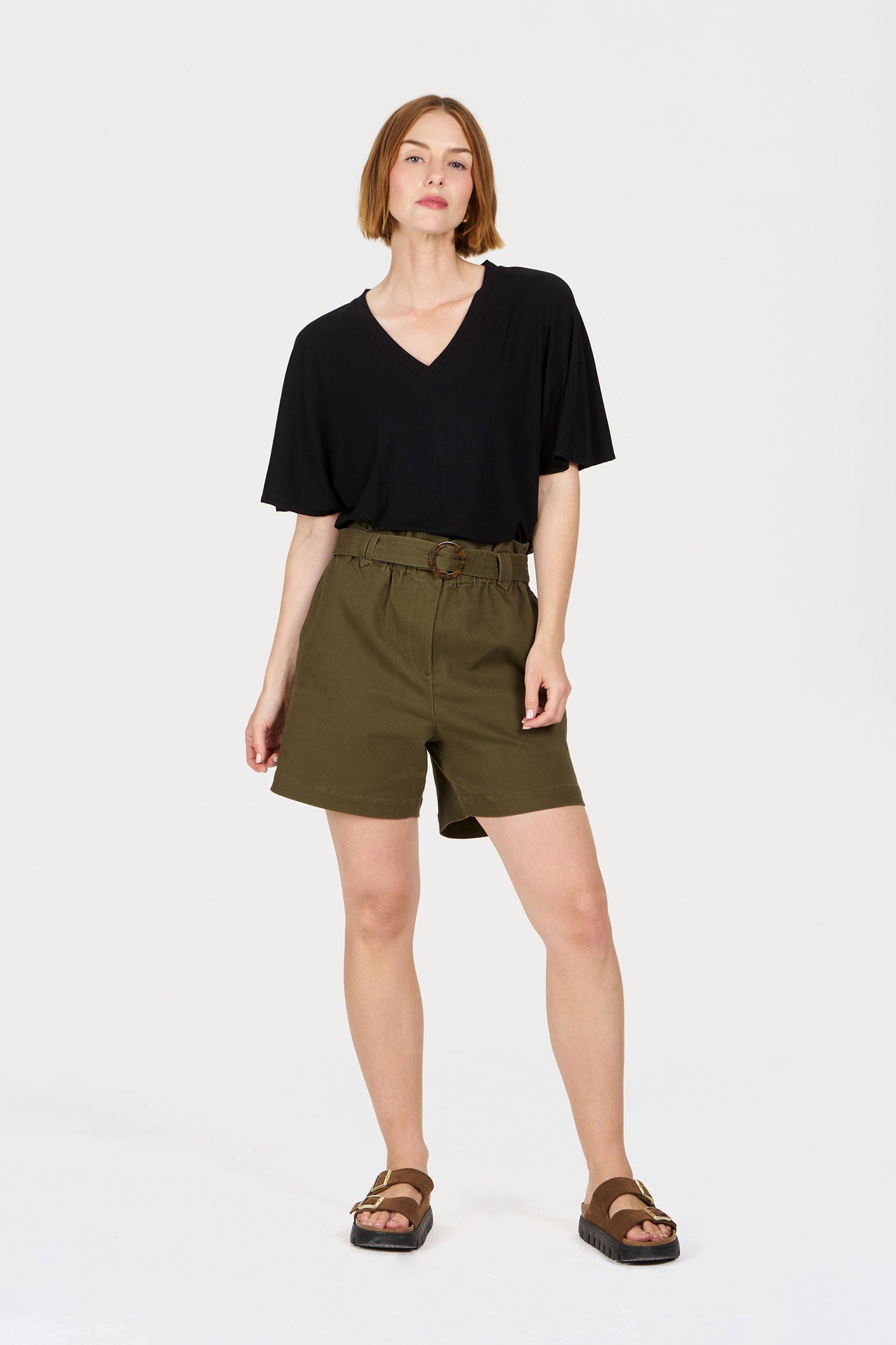 DHALIA Modal Tee - Black