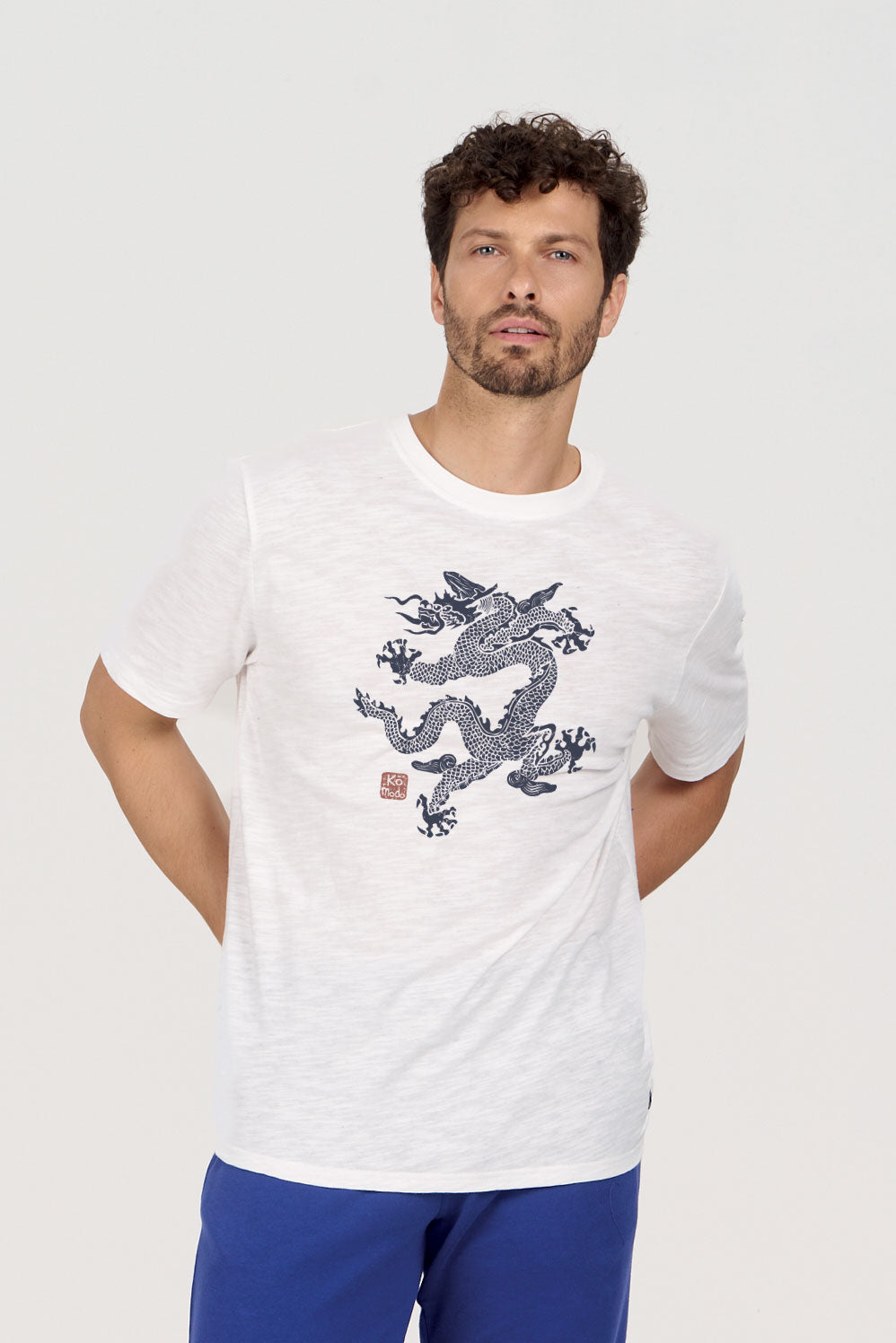 DRAGON 25 Organic Cotton Tee - White