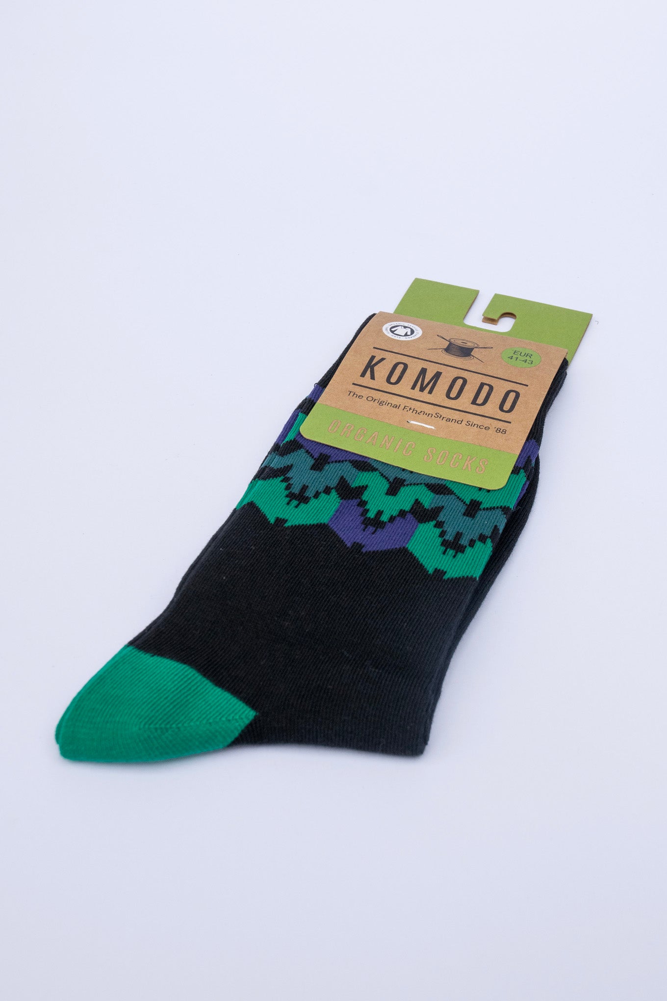 DHAKA - GOTS Organic Cotton Socks Black