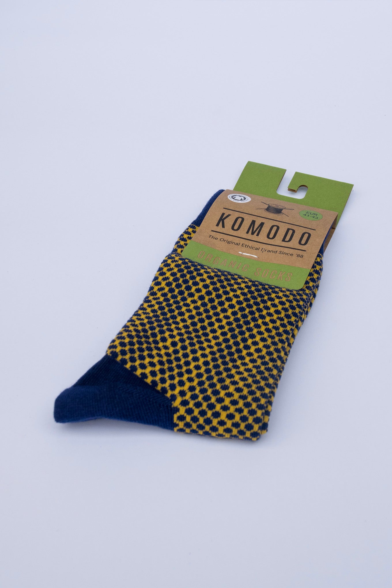 NEW DOT - GOTS Organic Cotton Socks Navy