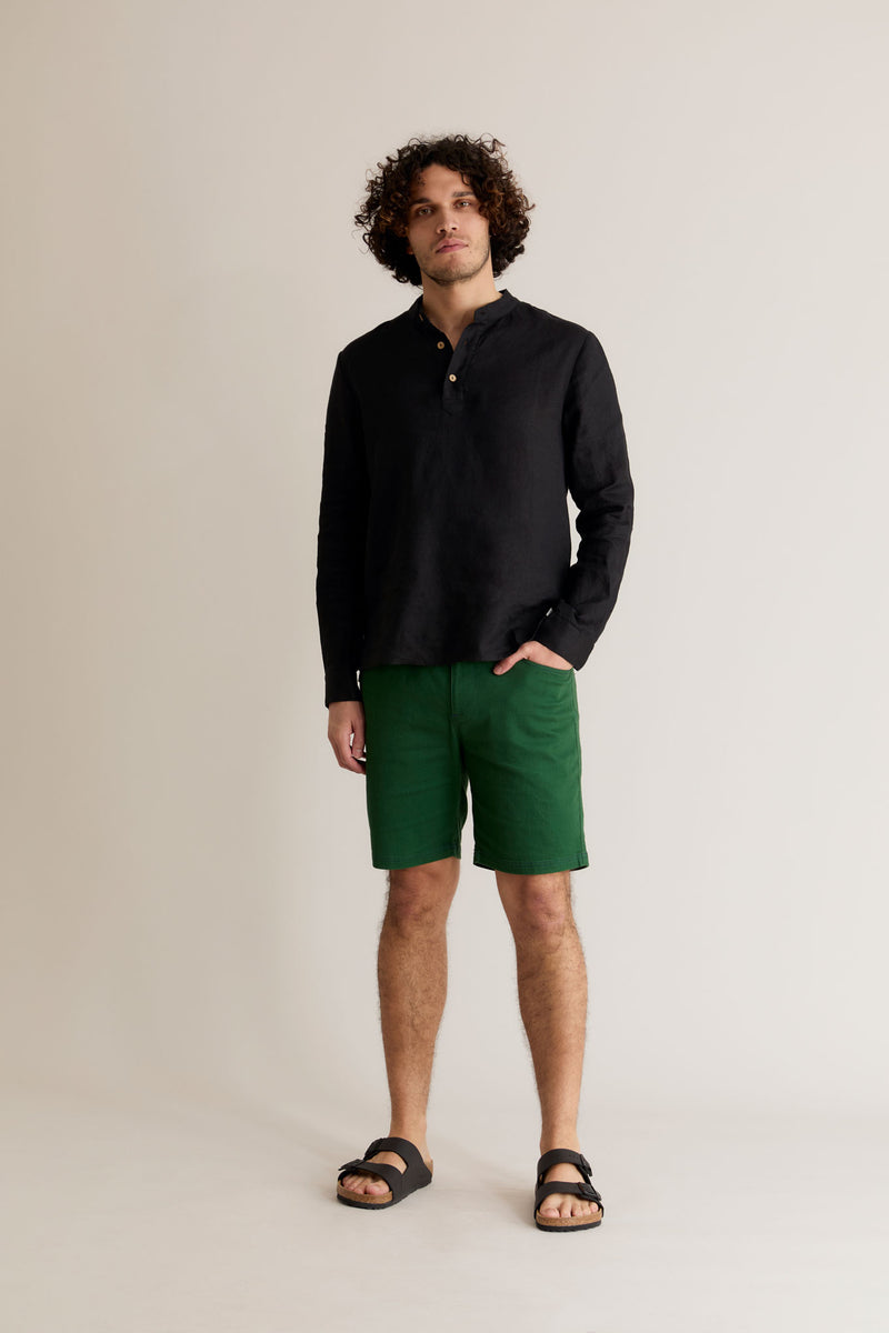 LYRIC - Organic Cotton Shorts Forest Green