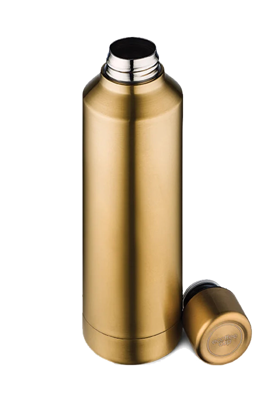 Hot-Cold Vacuum 500ml Bottle - Gold