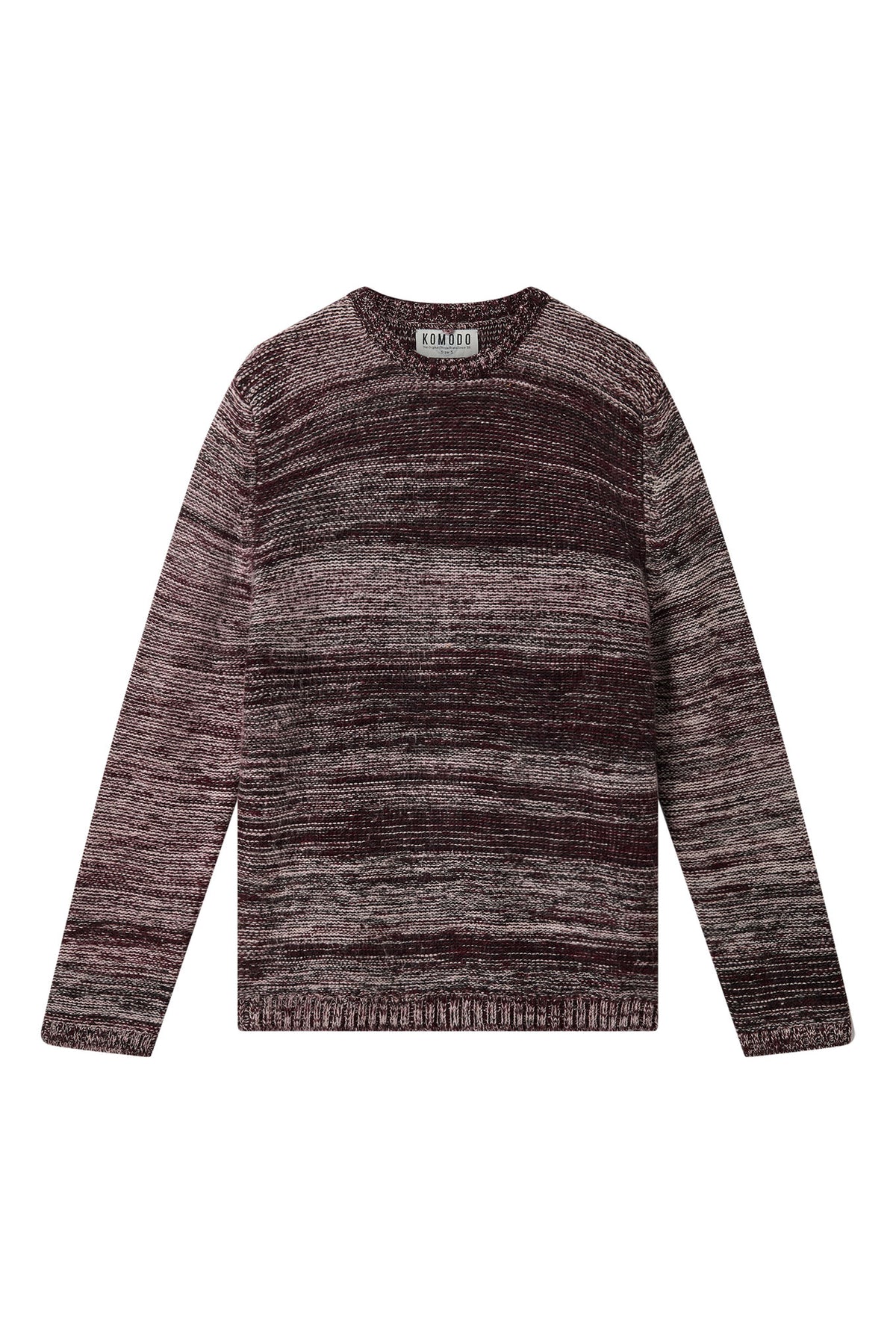 GLITCH - Merino Wool Jumper Brown