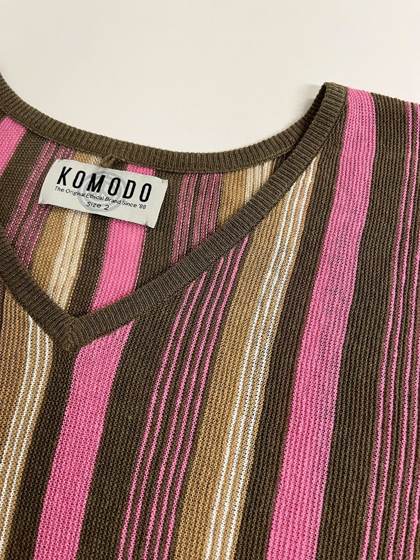 CLOVER - Linen Jumper - Stripe