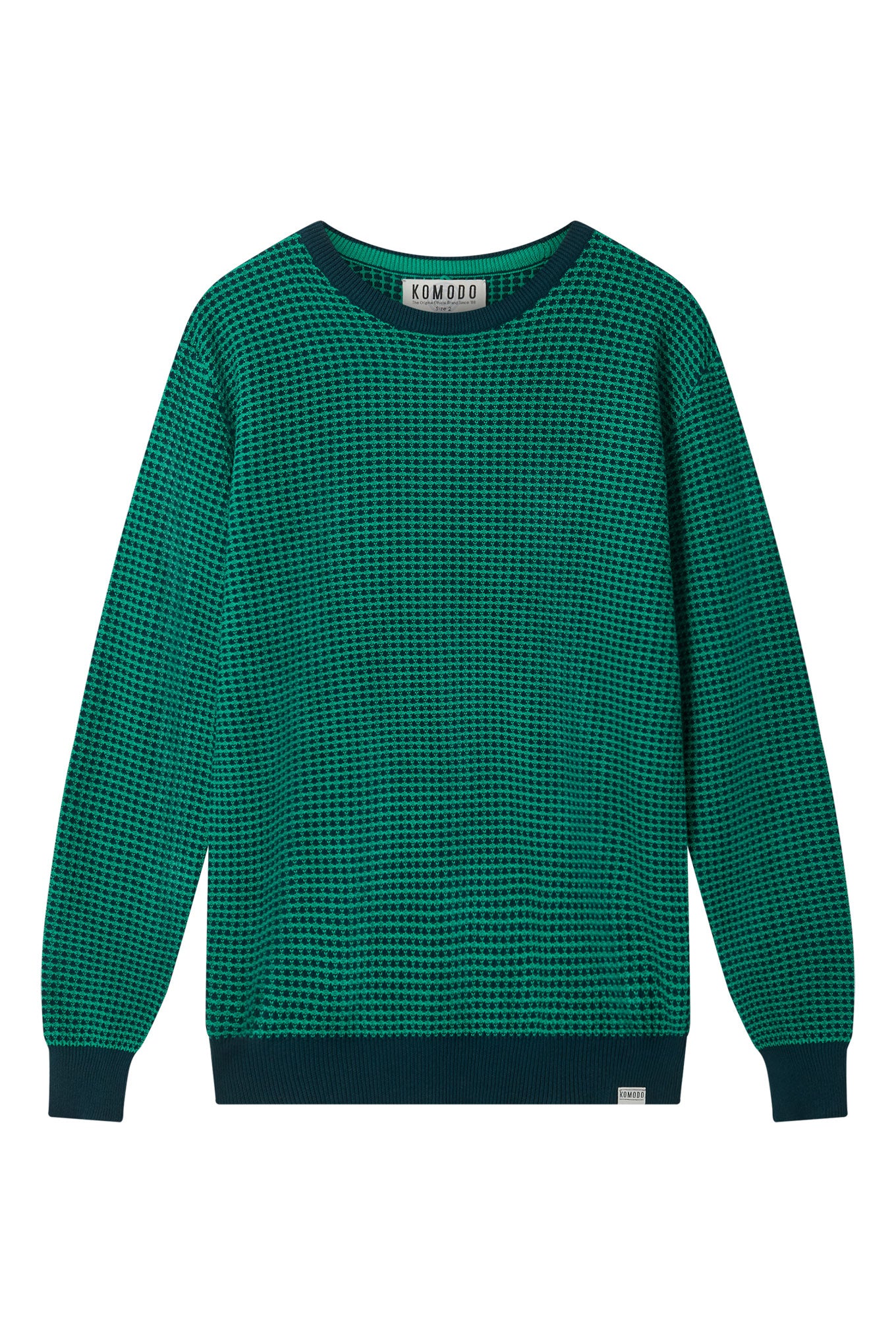 HASAN  - Organic Cotton Jumper Teal