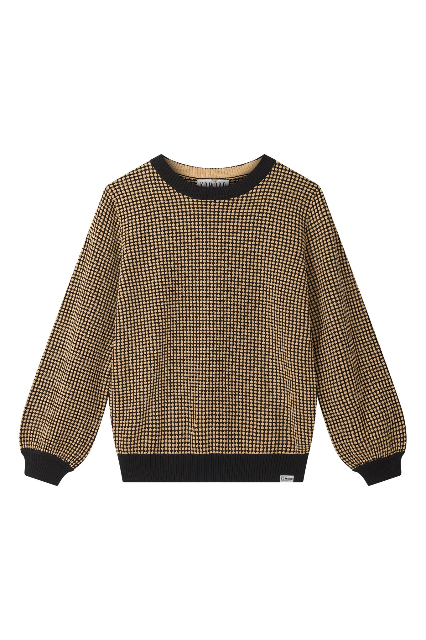 HOPE - Organic Cotton Jumper Black
