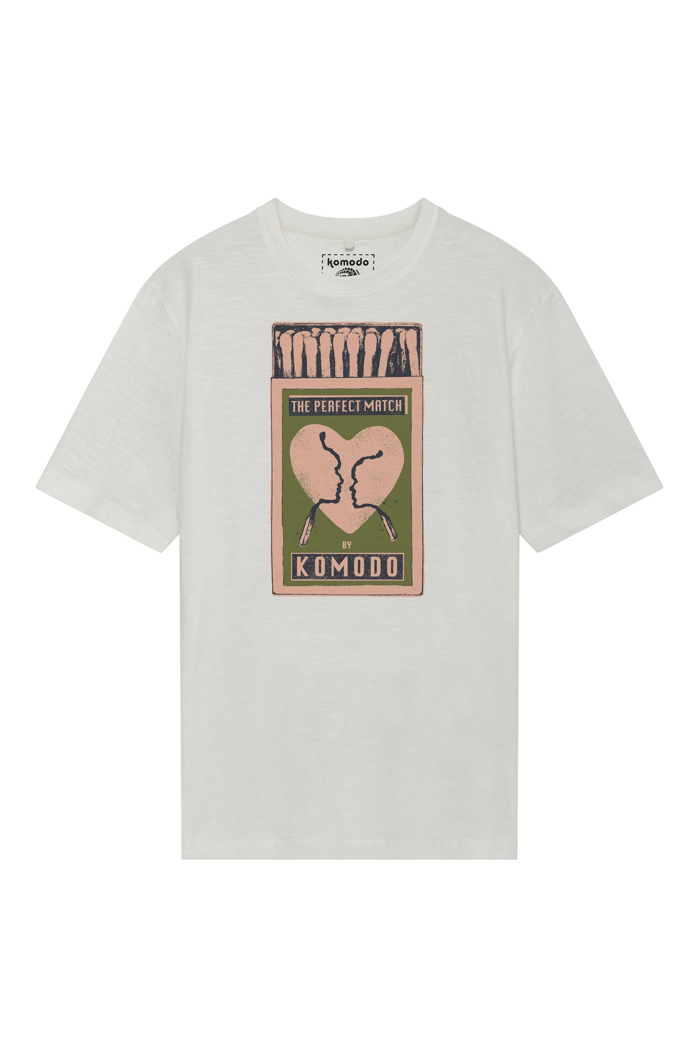 MATCHMAKING - GOTS Organic Cotton Tee Off White