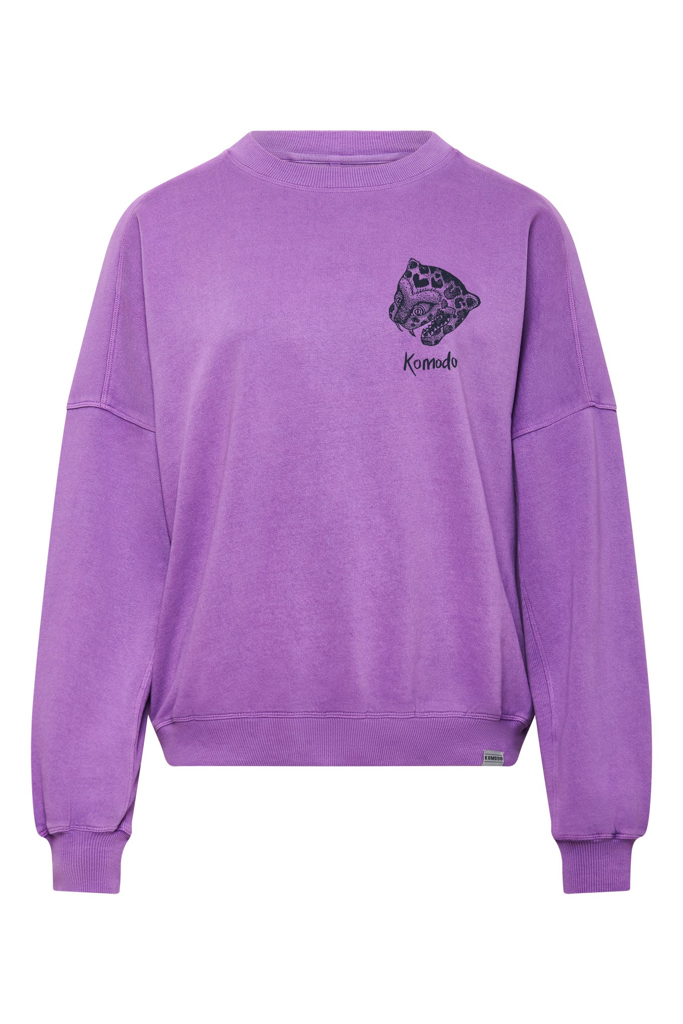 NEPALI LEOPARD - Organic Cotton Womens Sweat