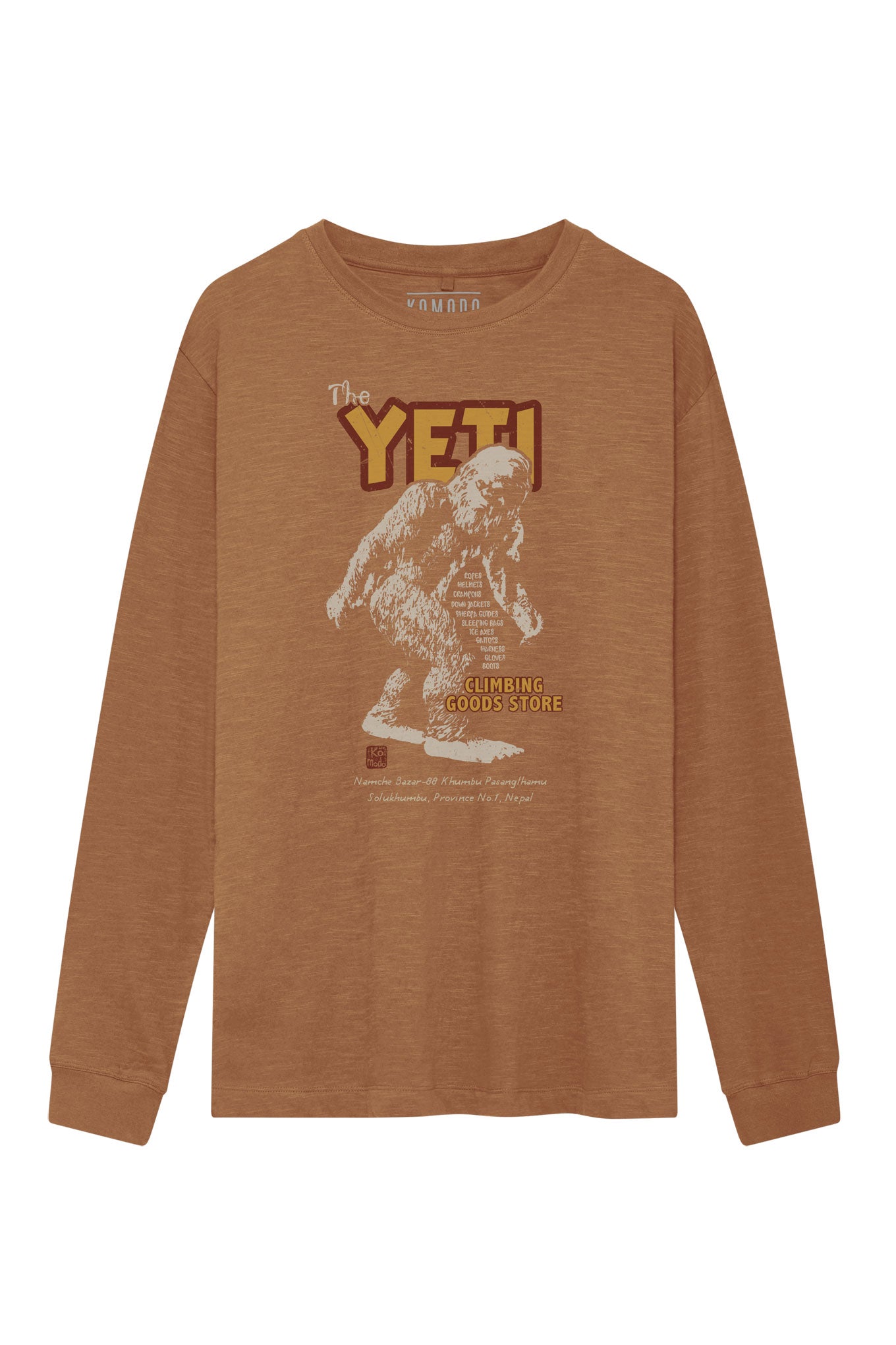 YETI Organic Cotton Tee - Brass