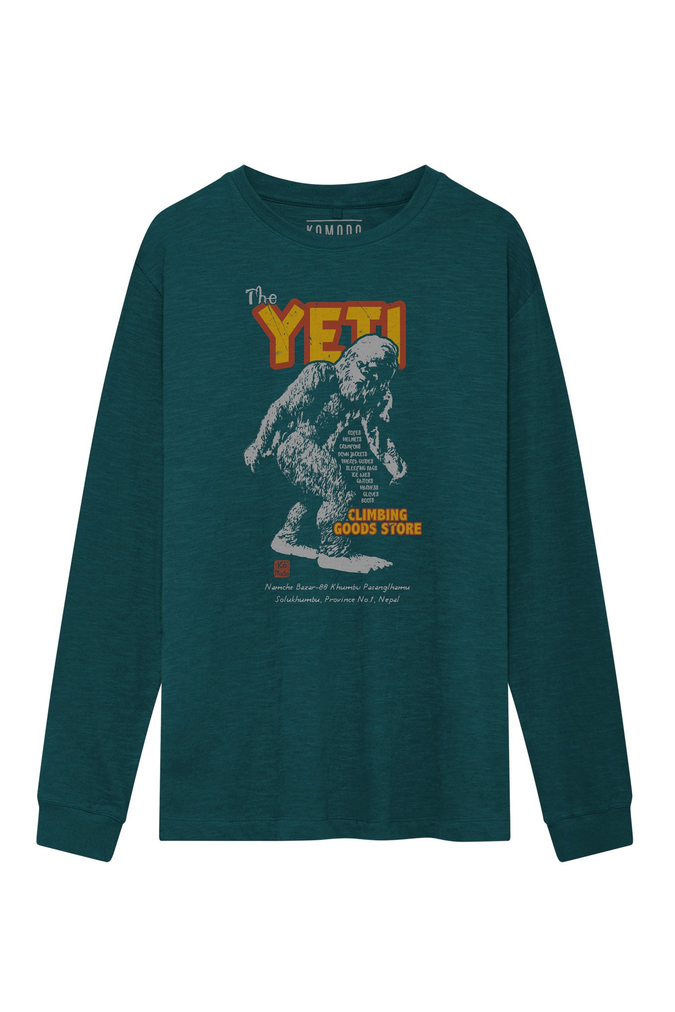 YETI Organic Cotton Tee - Teal