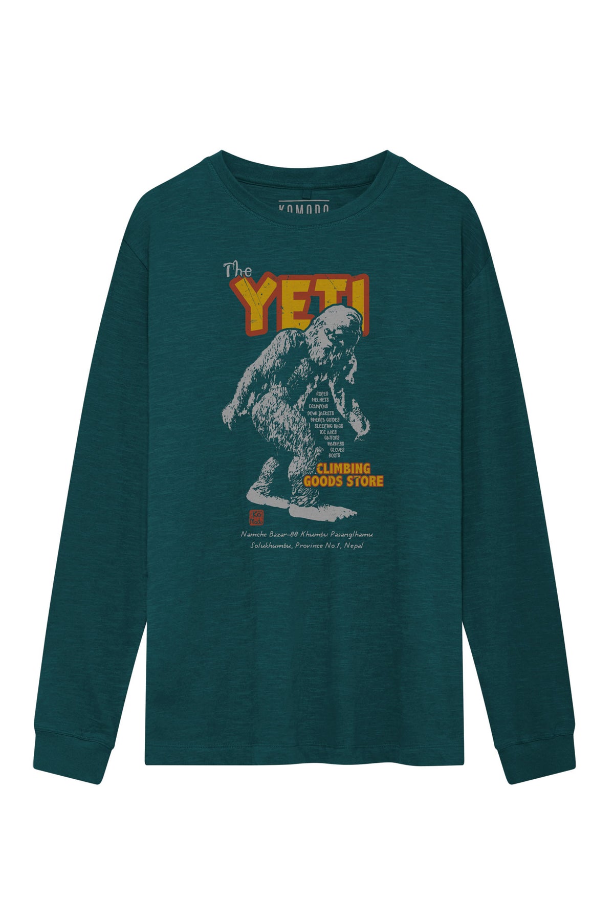 YETI Organic Cotton Tee - Teal