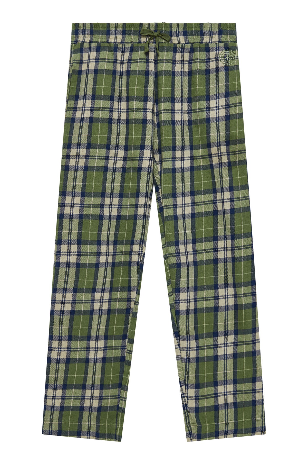 JIM JAM - Mens Organic Cotton Pyjama Set Pine Green