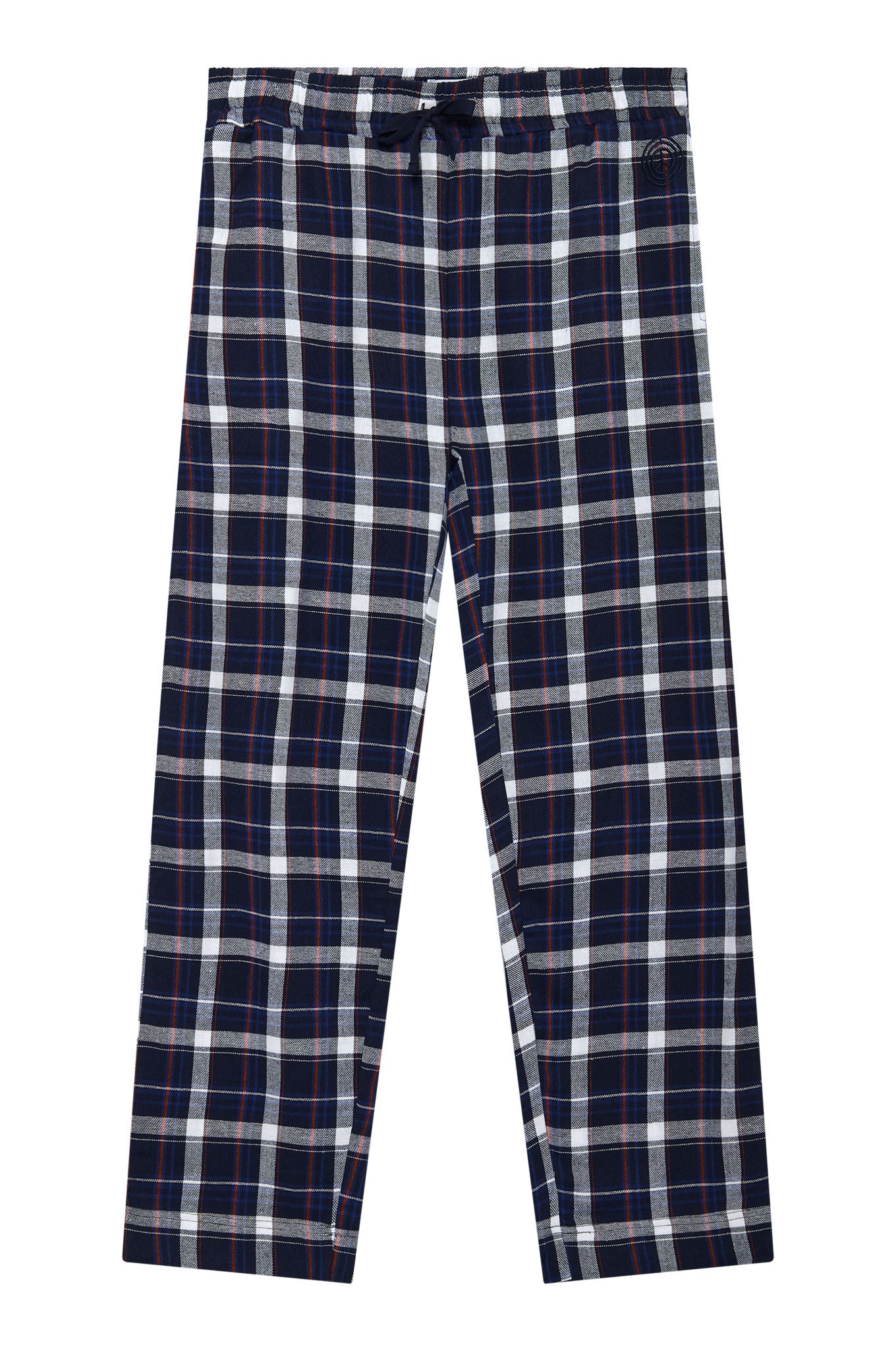 JIM JAM - Mens Organic Cotton Pyjama Bottoms Dark Navy
