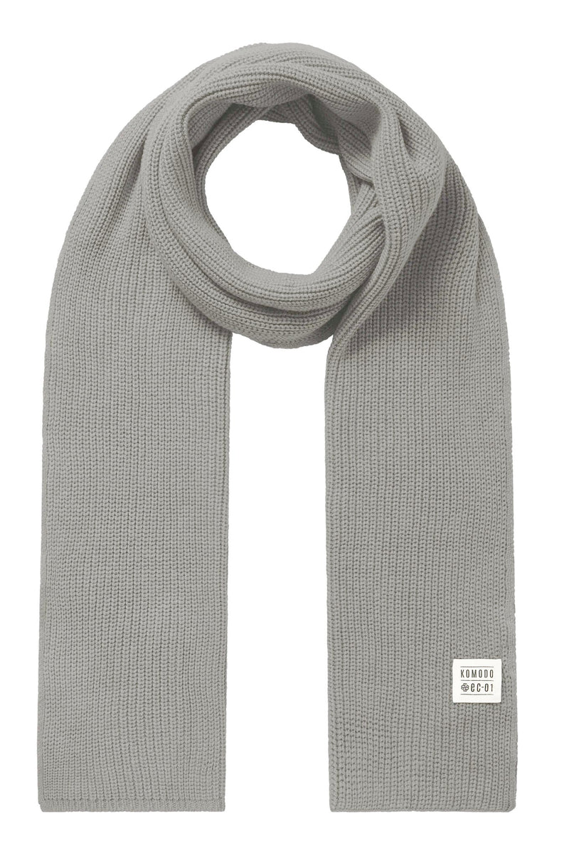 LONDON - GOTS Organic Cotton Scarf Grey