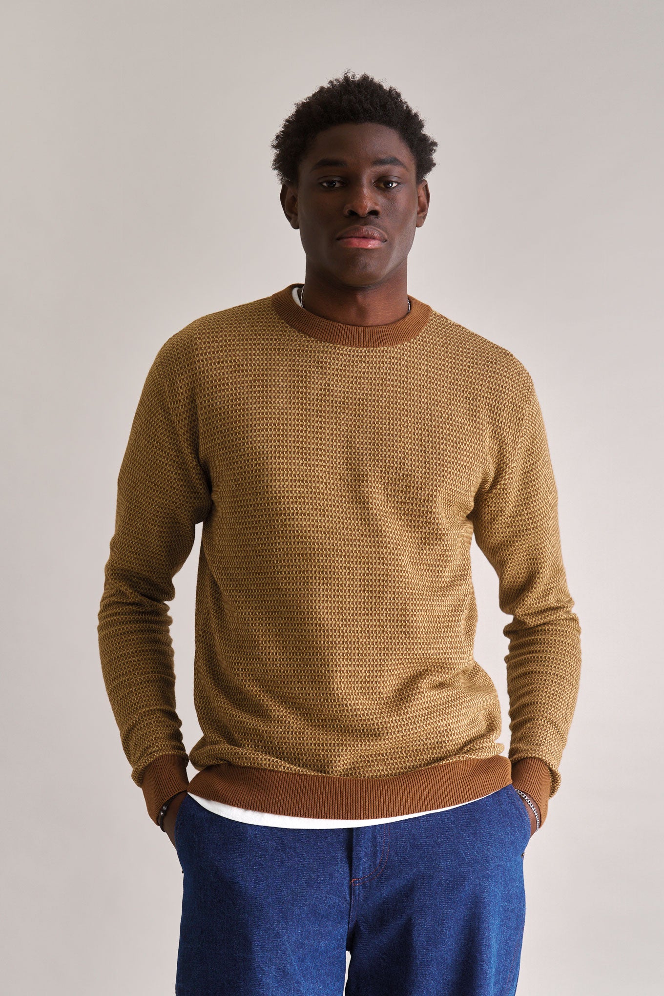 OPAL Organic Cotton Jumper - Sand