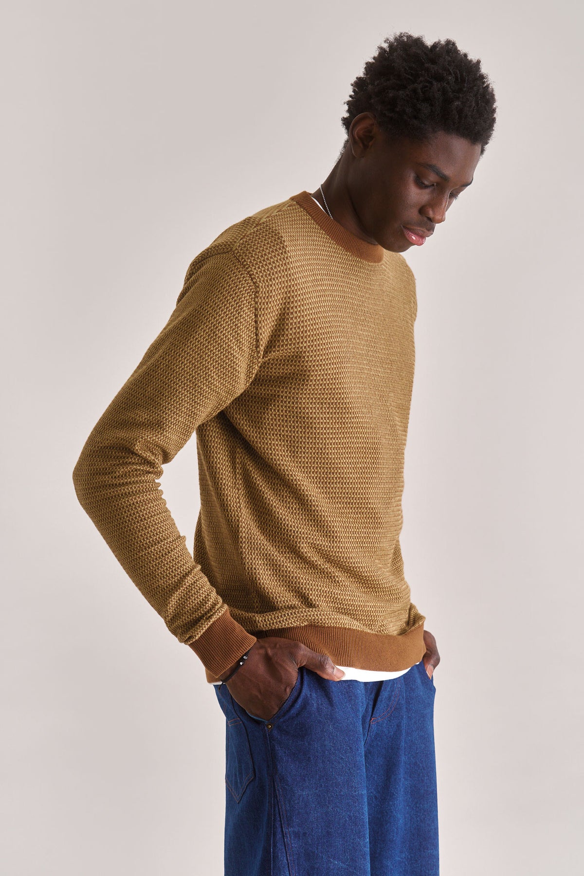 OPAL Organic Cotton Jumper - Sand