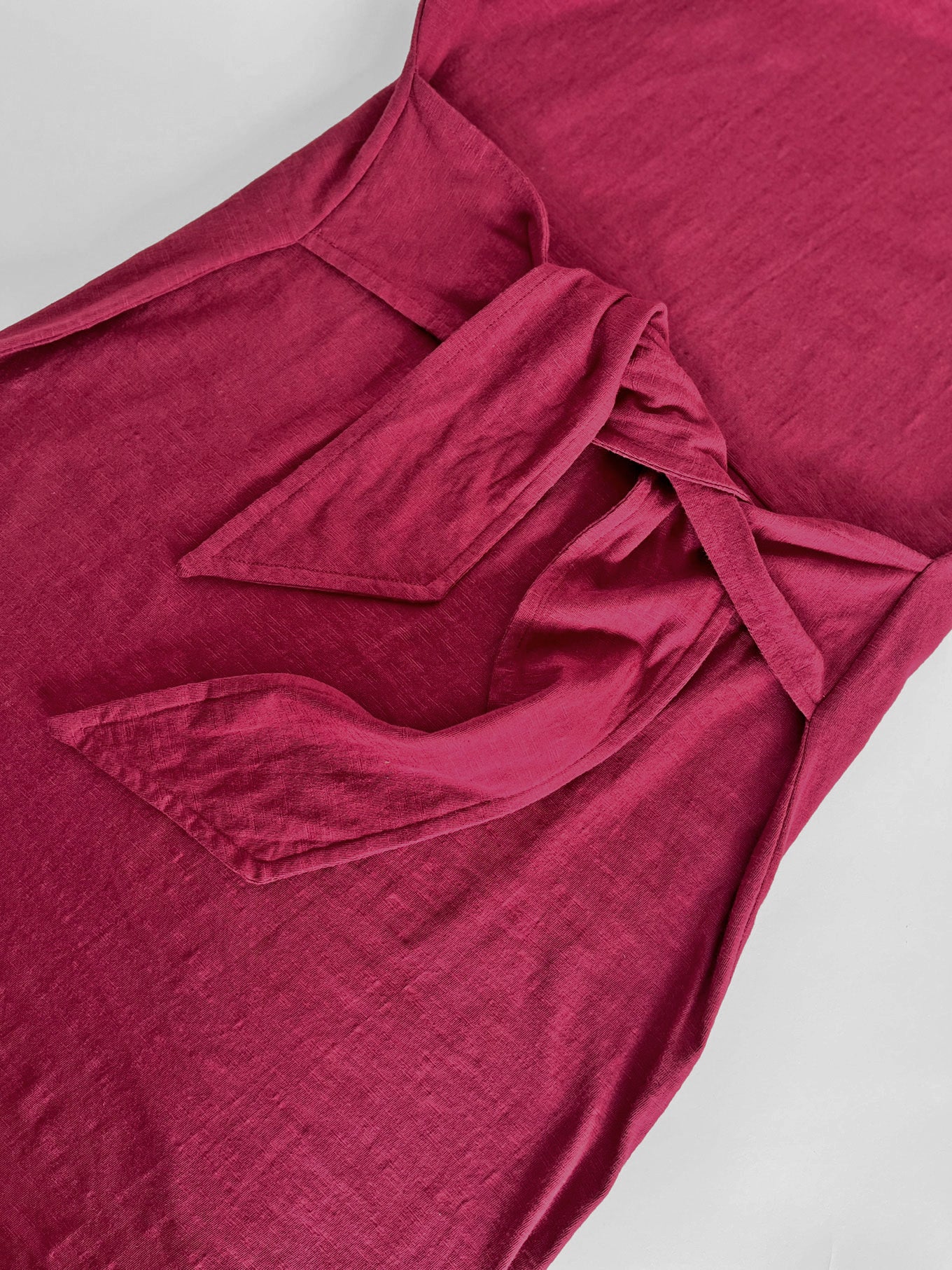 FONDA - Organic Cotton Jersey Dress - Berry