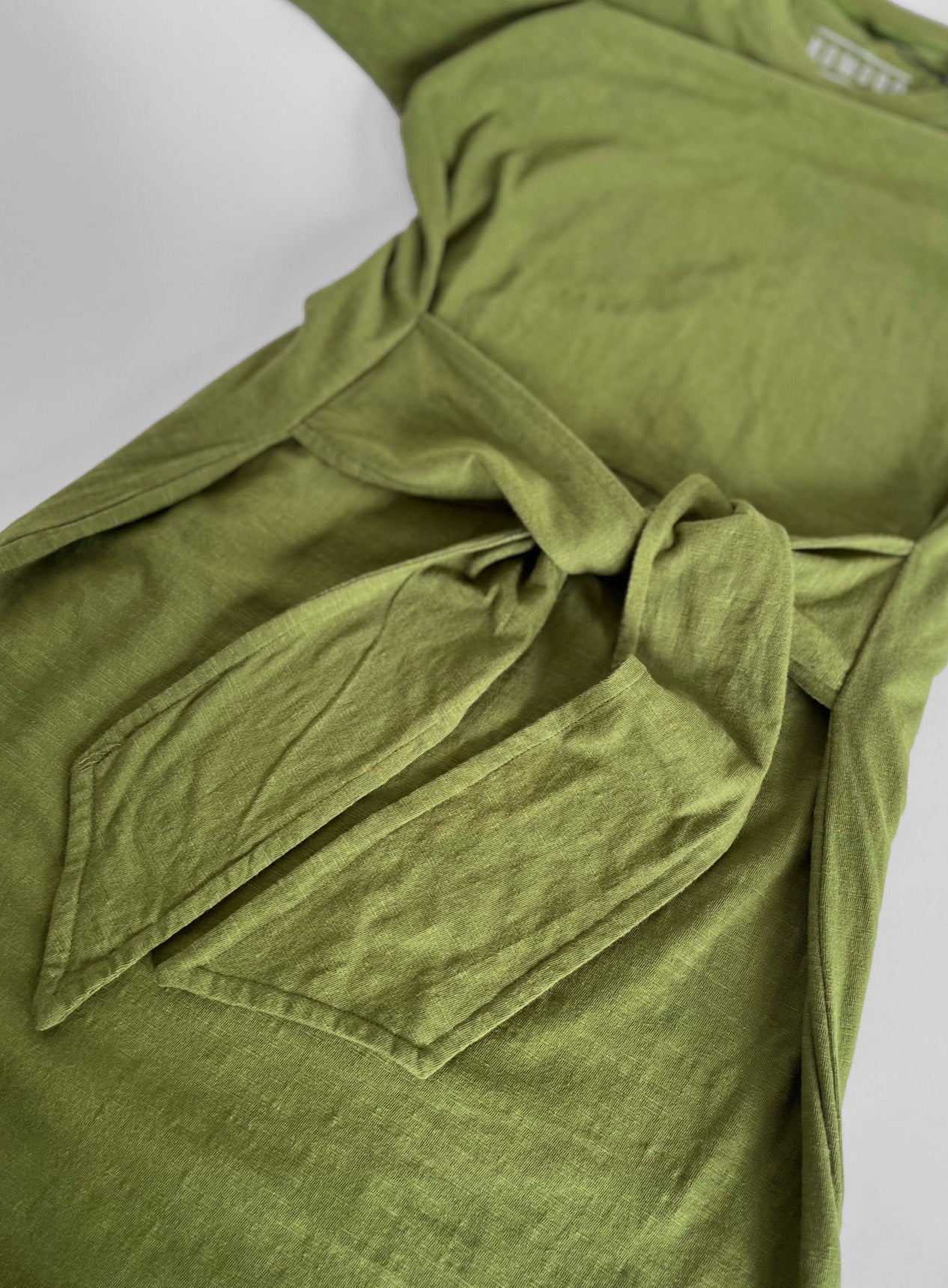 FONDA - Organic Cotton Dress - Green
