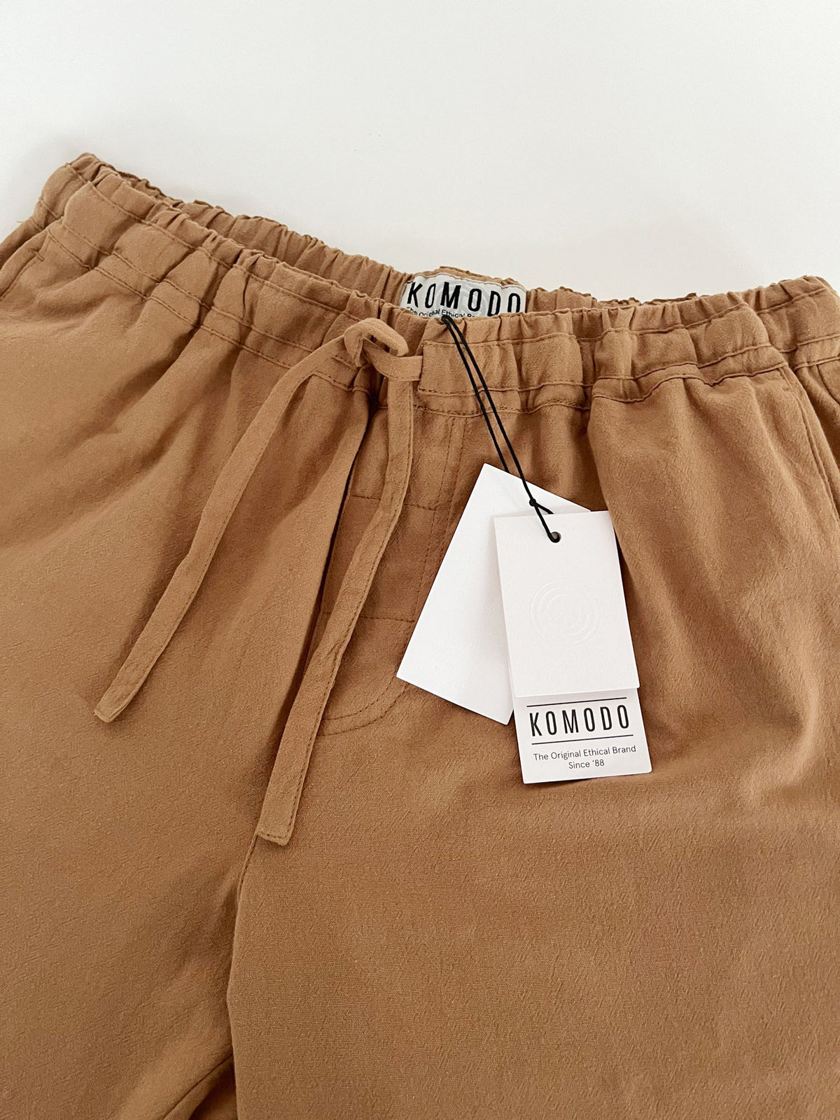 JOSHUA - Organic Cotton Trouser - Tan