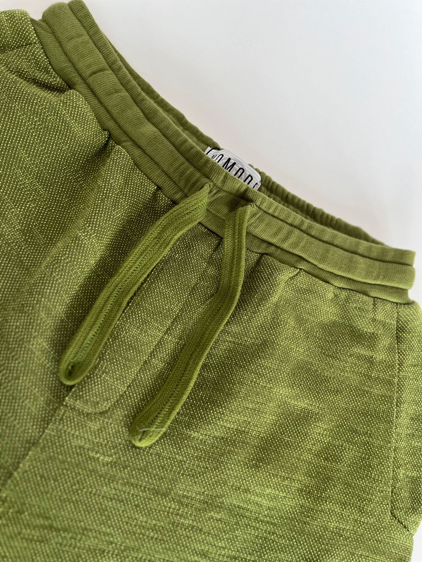 LEAH - Organic Cotton Sweat Shorts - Green