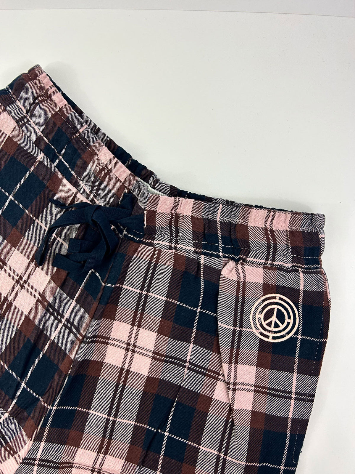 JIM JAM - Womens GOTS Organic Cotton Pyjama Bottoms Dusty Mauve