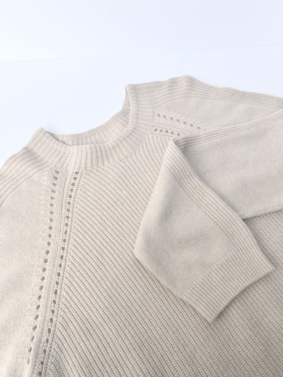 ATLANTA Wool Blend Jumper - Sand