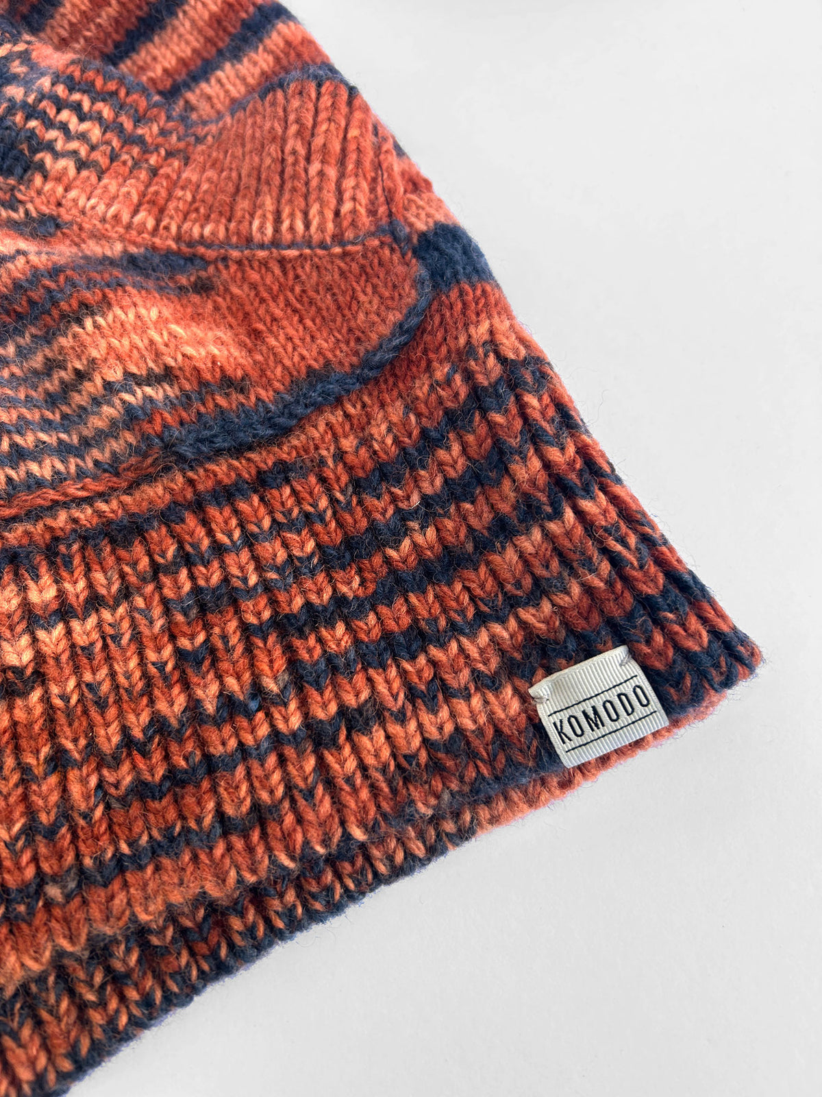 HOPE Handknit Wool Cardigan - Terracotta