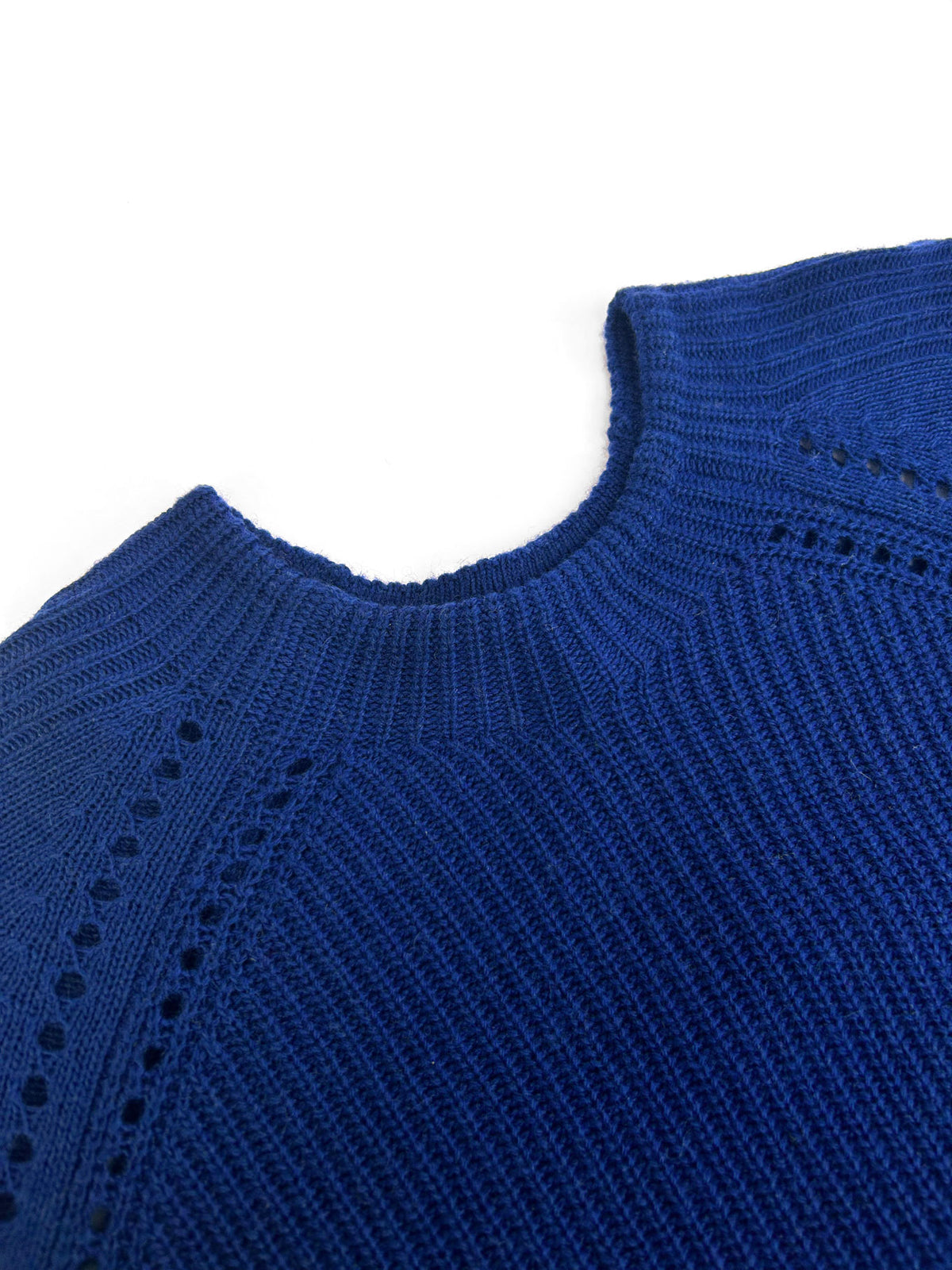 ATLANTA Wool Blend Jumper - Navy