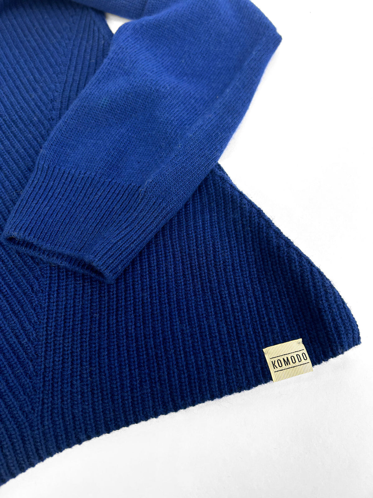 ATLANTA Wool Blend Jumper - Navy