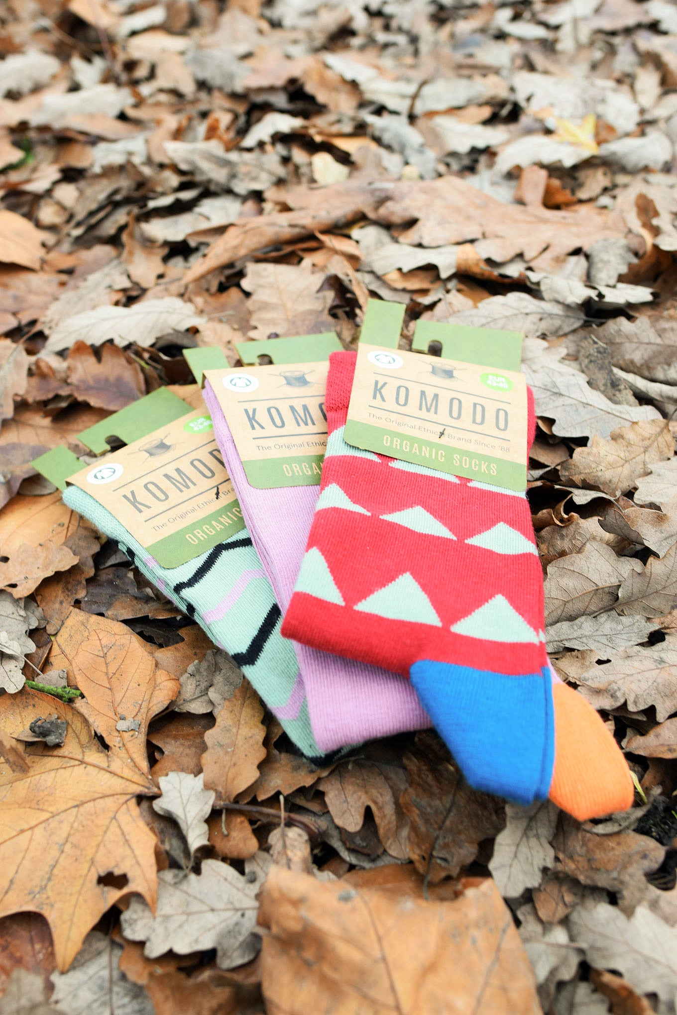 JAZZ Mens Triple Pack - GOTS Organic Cotton Socks