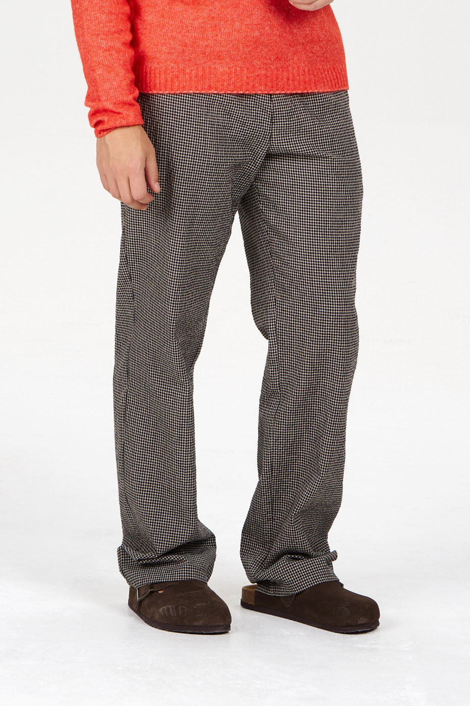 JOSHUA Organic Cotton Trouser - Check