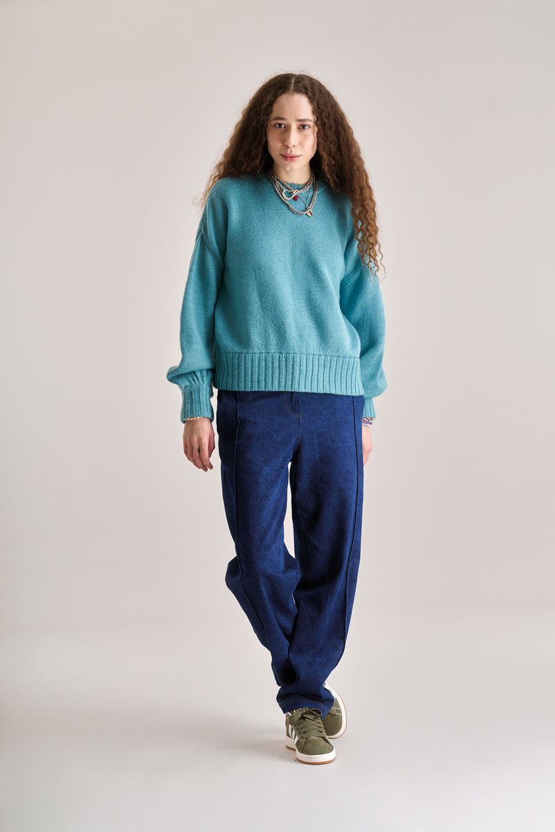 CLAUDIA Organic Denim Trouser