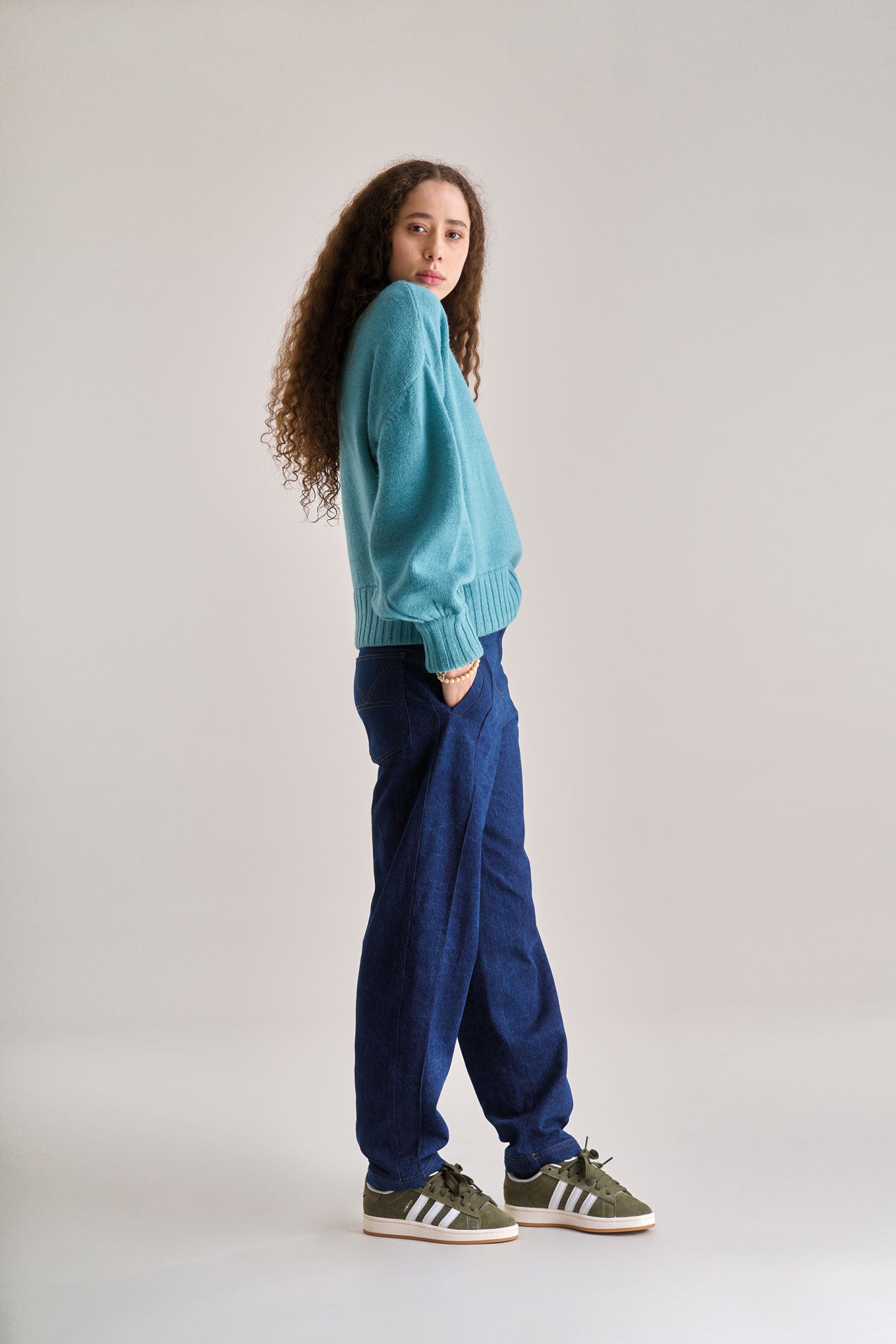 CLAUDIA Organic Denim Trouser