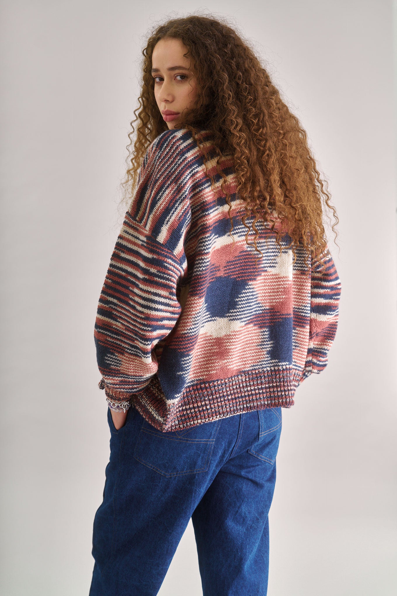 HOPE Lambswool Cardigan - Pink