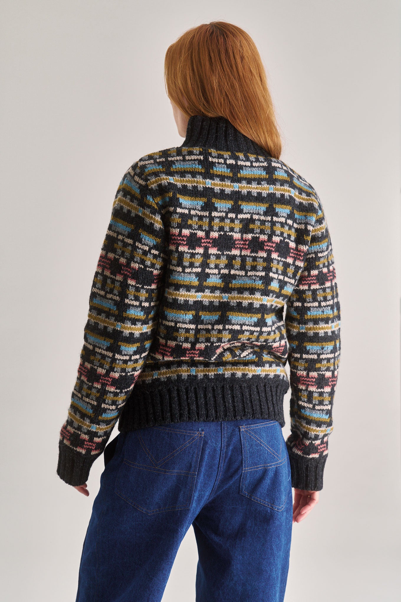 POOJA Fleece Lined Wool Jacket