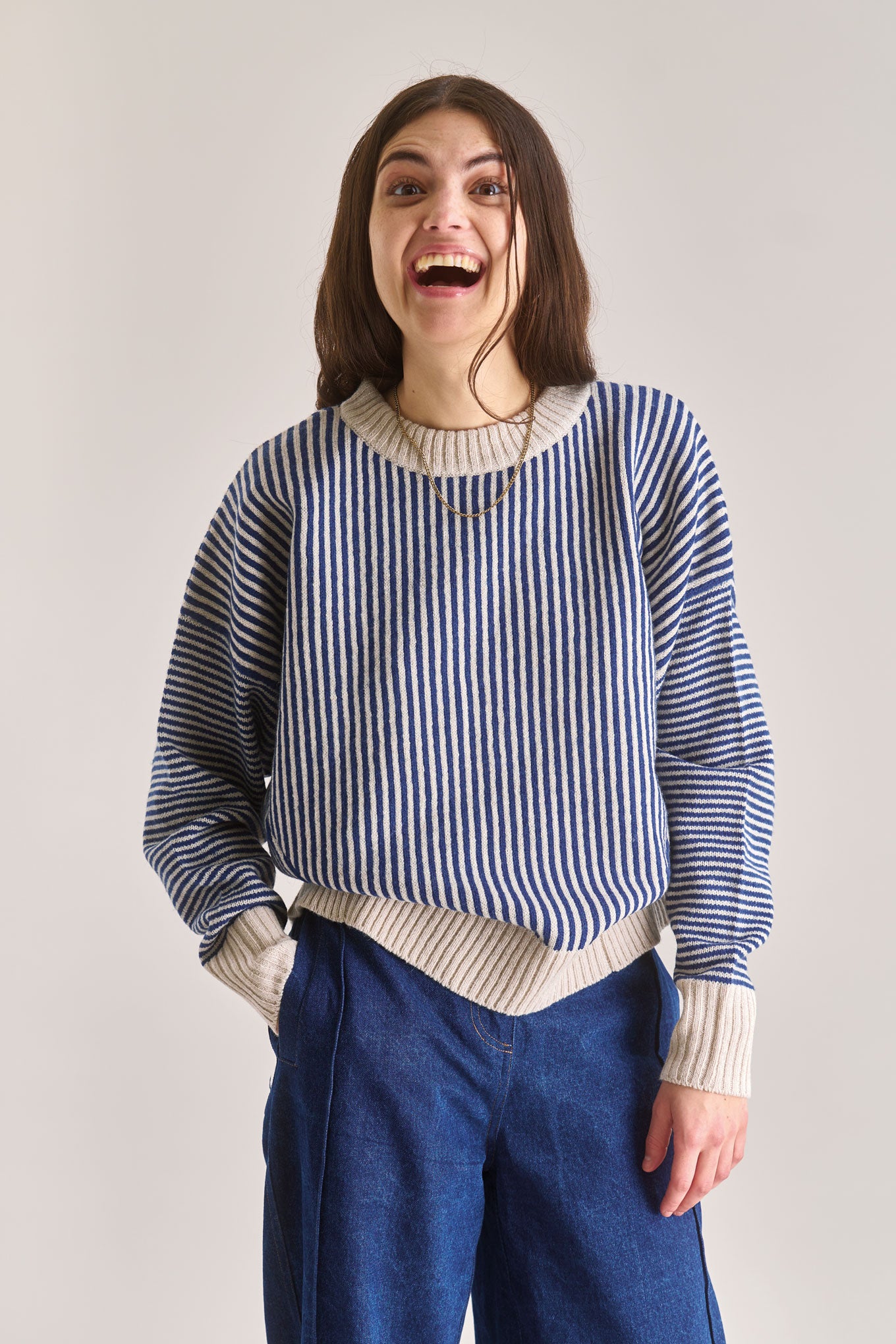 ZIZI Wool Stripe Jumper