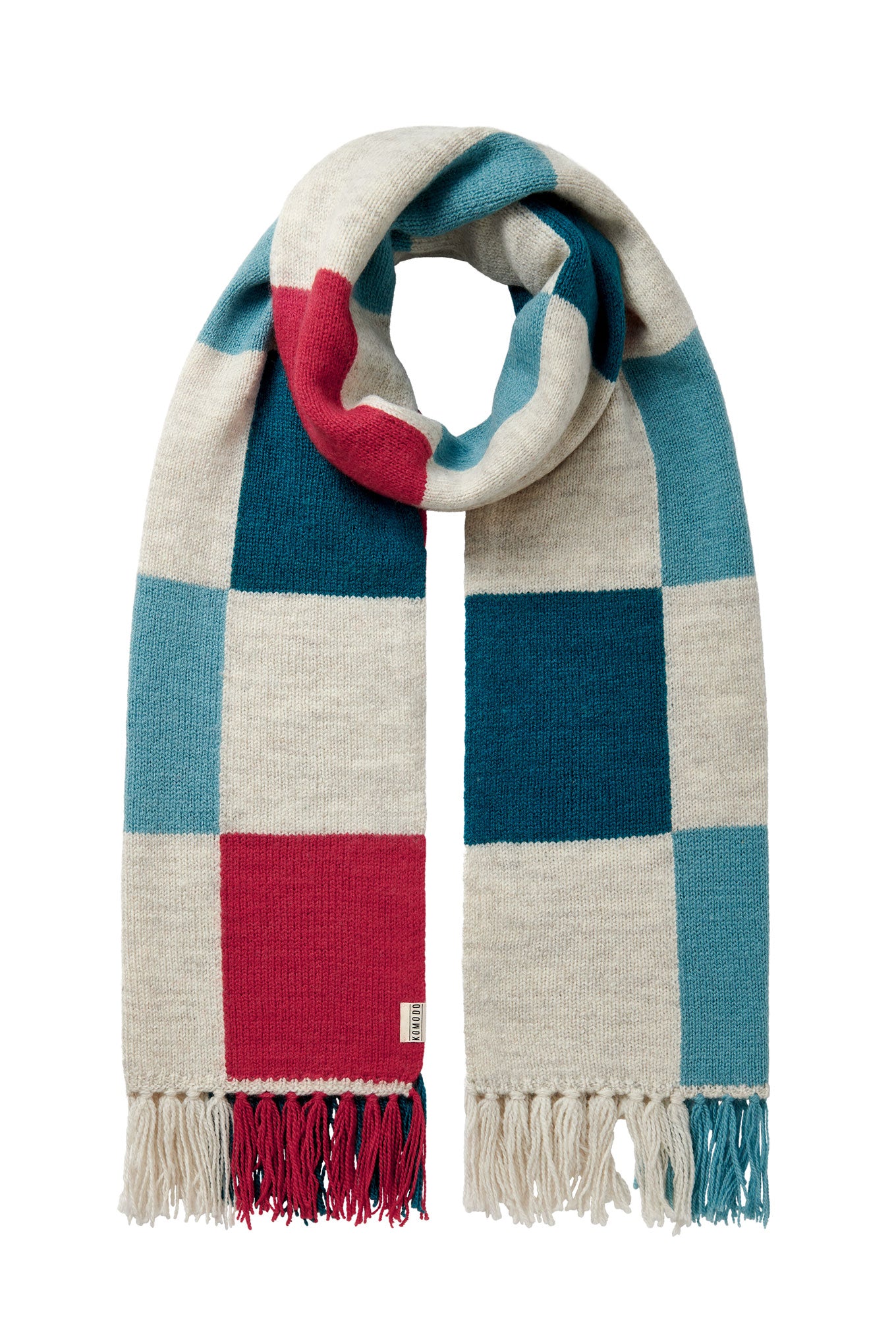 IRIS Oversized Wool Scarf - Multi