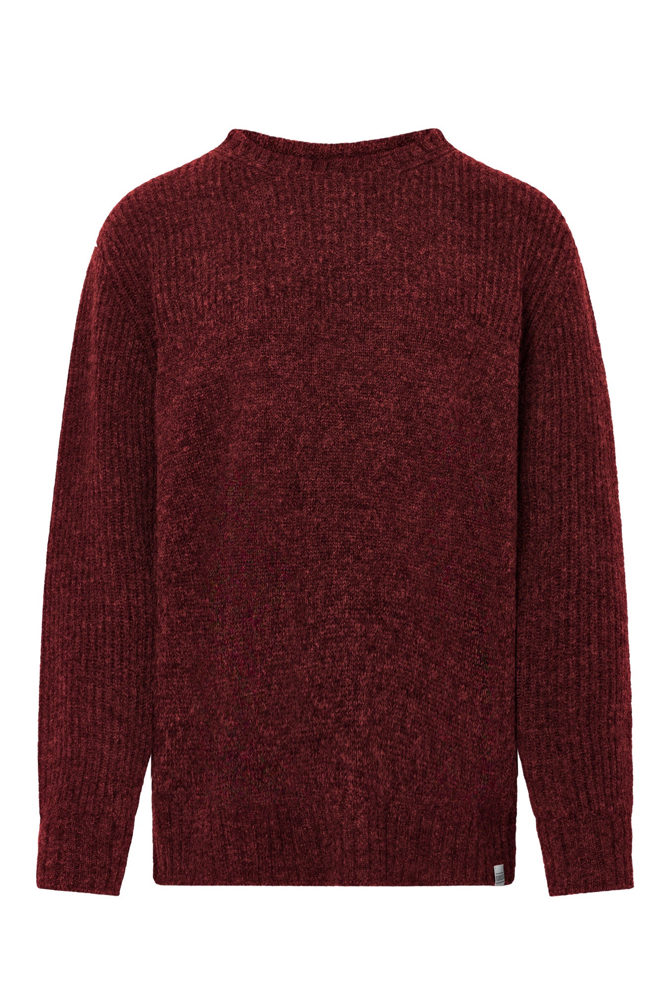 WEST JUMPER Chestnut Natural Coarse Wool Jumper Komodo Fashion