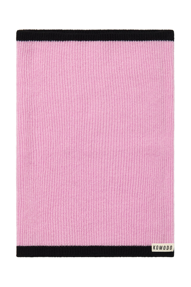 IMOGEN - Cashmere Blend Snood Soft Pink