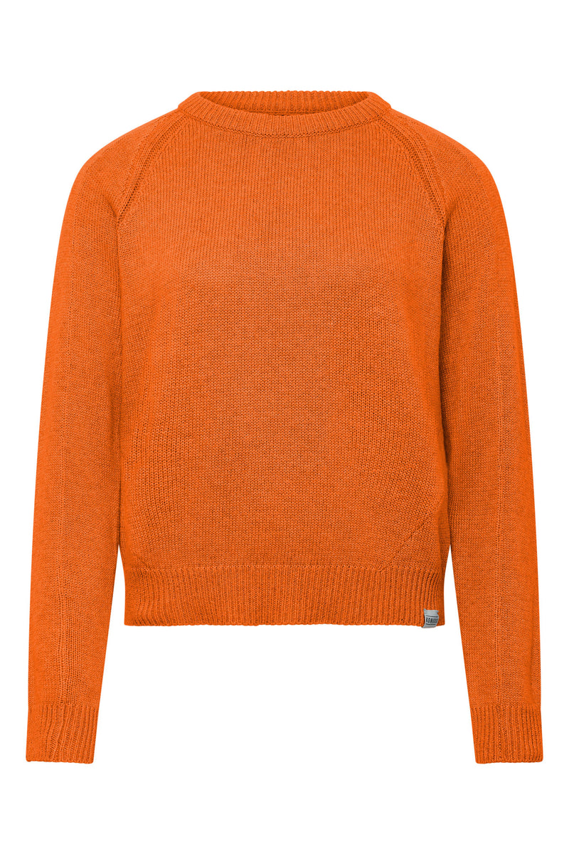 OLA - Organic Cotton Jumper Burnt Orange