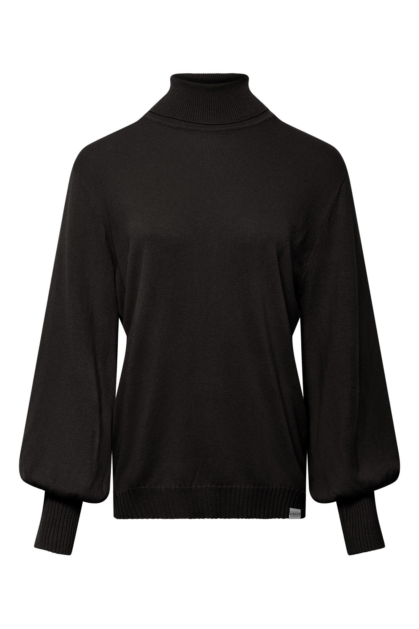 MAXINE - Organic Cotton Jumper Black