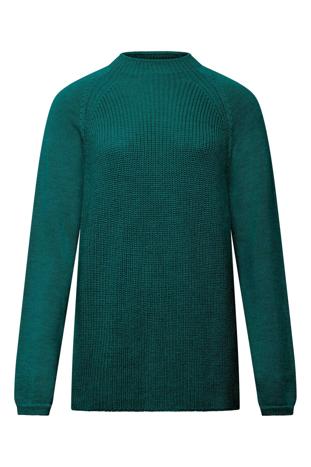 KATTY - Fine Merino Wool Jumper Ivy Green