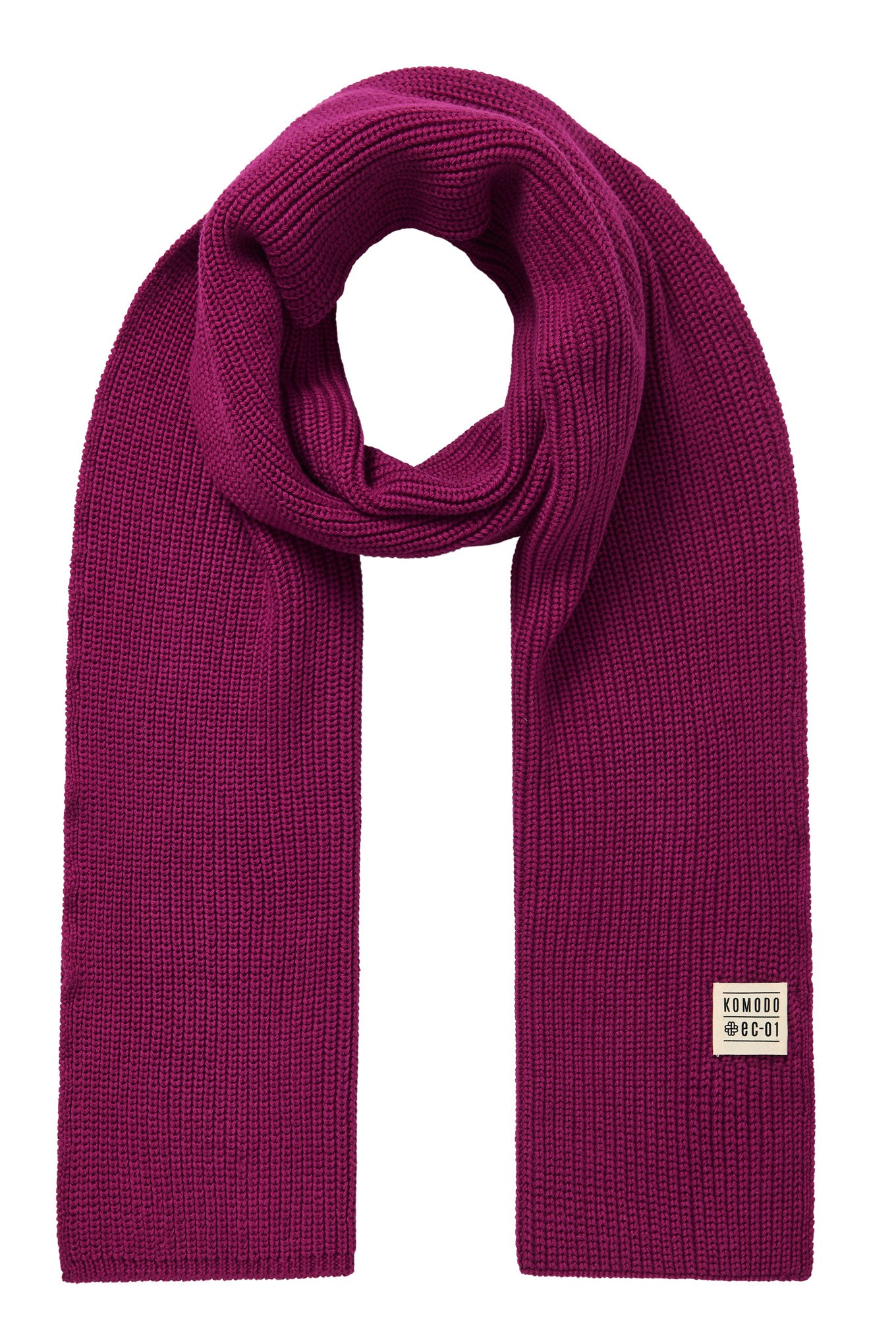LONDON - Organic Cotton Scarf Cherry