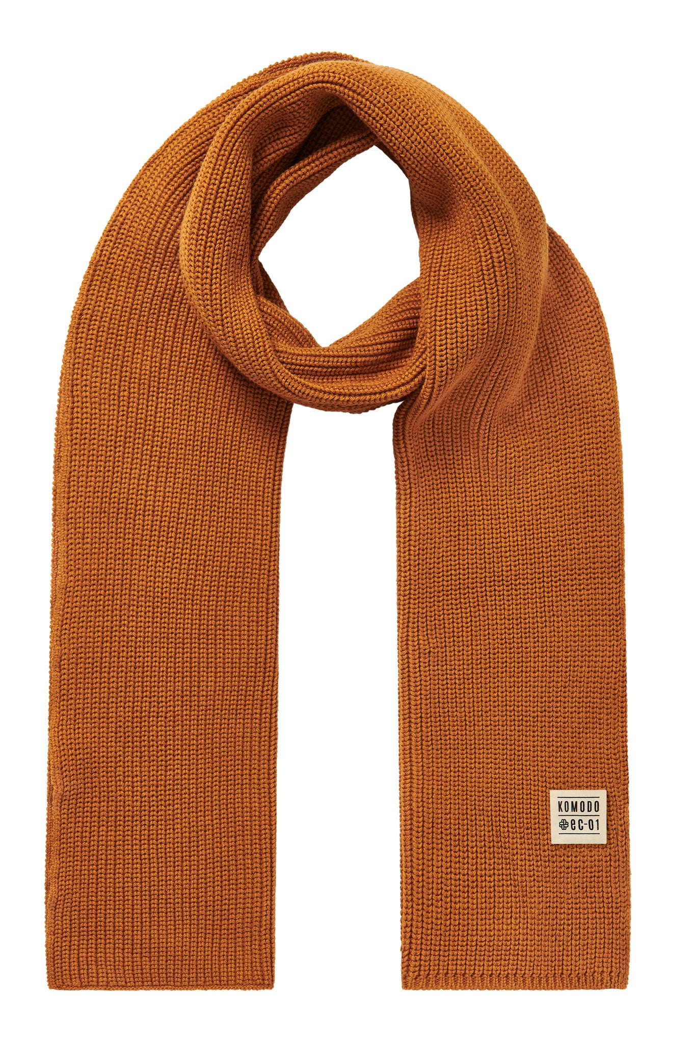 LONDON - Organic Cotton Scarf Mustard