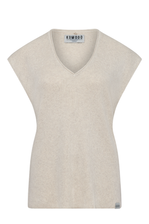 POLLY - Organic Cotton Ivory Top